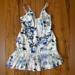 Foxiedox Ressie Floral Dress with Lace Detail